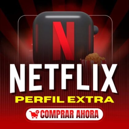 NETFLIX PERFIL EXTRA PRIVADO⭐