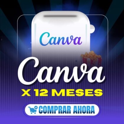 CANVA PRO 1 AÑO⭐