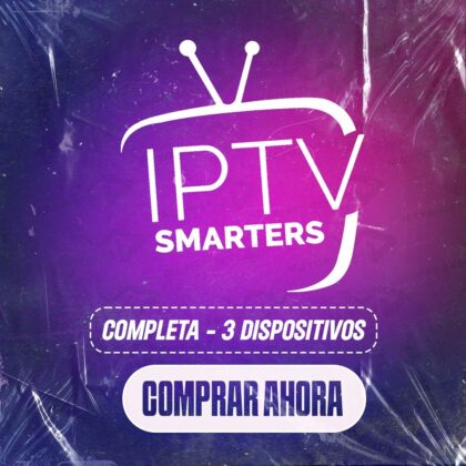 IPTV SMARTERS PRO COMPLETA⭐